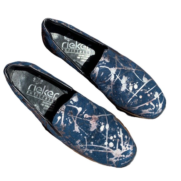 Women's Blue Slip-On Shoes Item #2650 - Picture 3 of 13